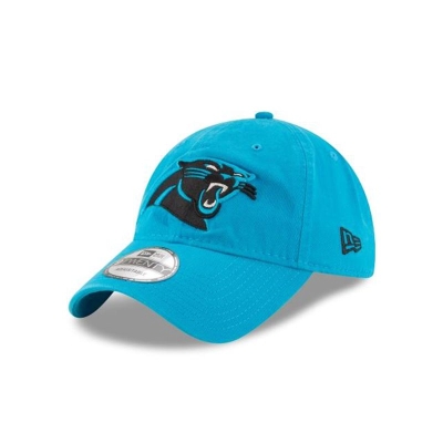 Blue Carolina Panthers Hat - New Era NFL Core Classic 9TWENTY Adjustable Caps USA8796435